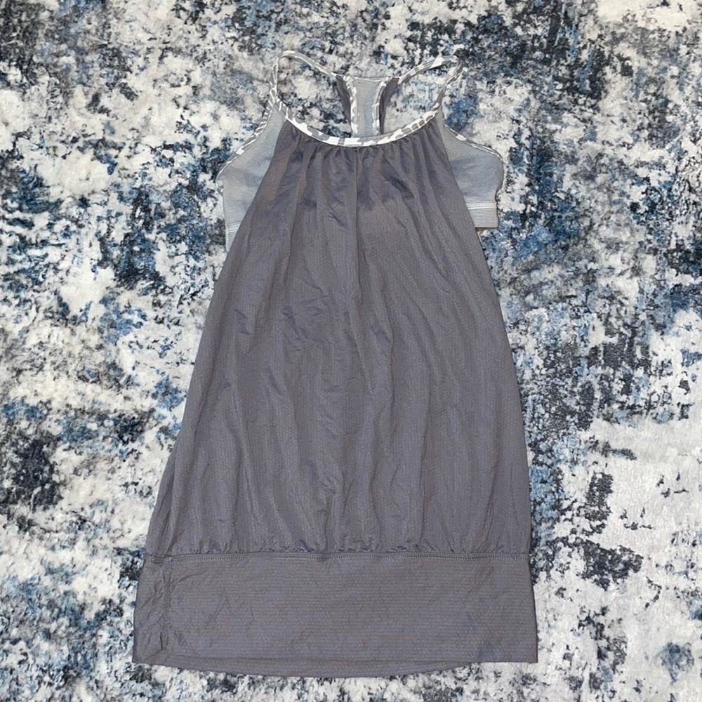 Grey Lululemon 'No Limits Tank' - 4